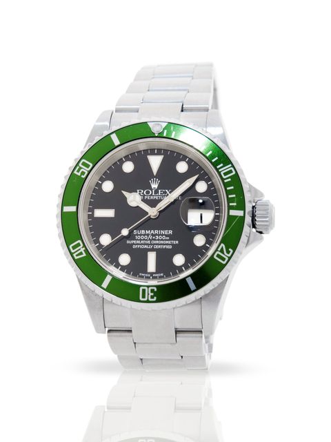 Rolex Submariner 16610 LV Flat Four Image 7